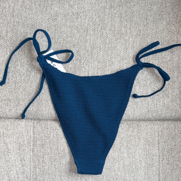 NWT Pacsun Ruched Tie Bikini Bottom - Picture 2 of 4